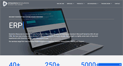 Desktop Screenshot of dynamics-resources.com